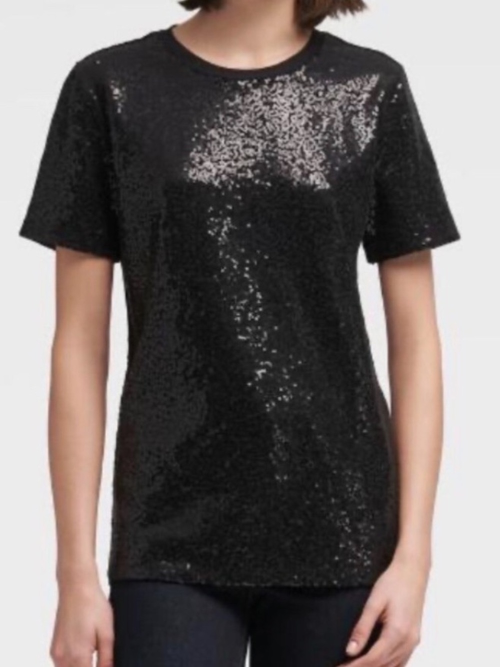 DKNY Sequin Top Size S NWT Glam Holiday
Blouse